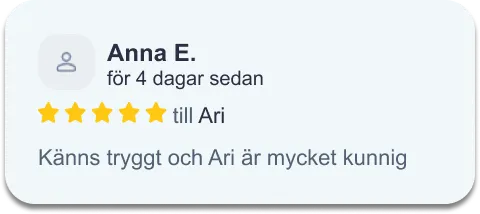 Recension från Bokadirekt: Anna E.